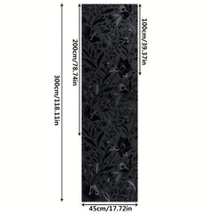 Tulip Glass Window Film Privacy Protection Sticker for Living Room