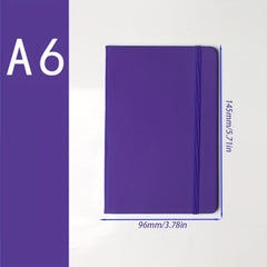 A6 Business Strap Student Notebook Accounting Book