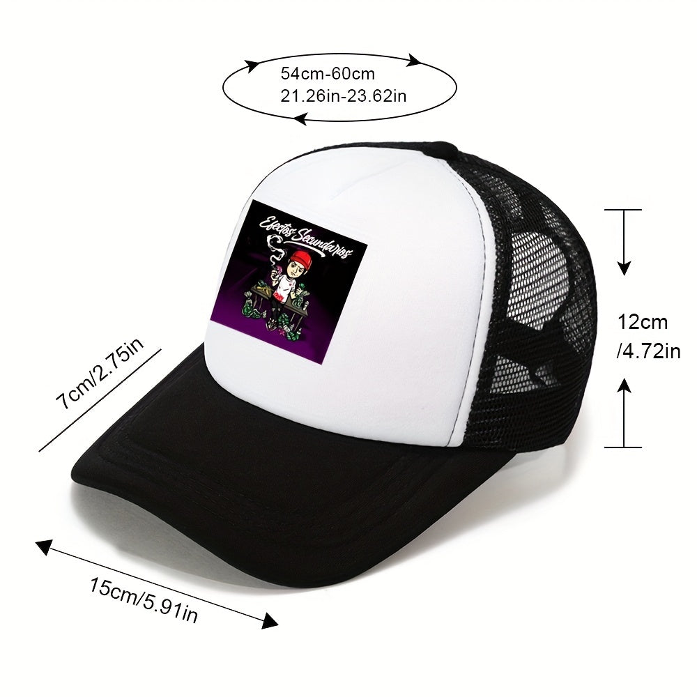 Adjustable Unisex Casual Baseball Cap with Embroidery for Outdoor Sport