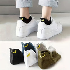 10 Pairs Teenager Short Ankle Socks With Monster Grips