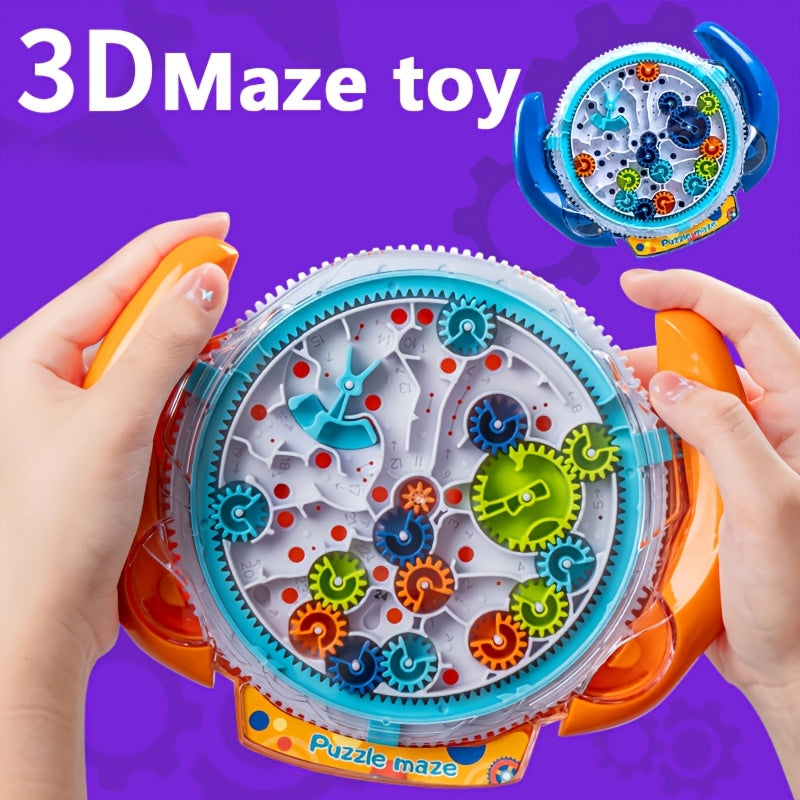 Colorful Gear Puzzle Adventure Toy for Kids - Educational Gear Puzzle Toy