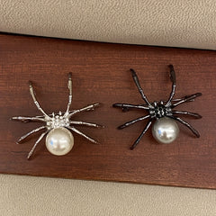 Exaggerated Spider Brooch Pin