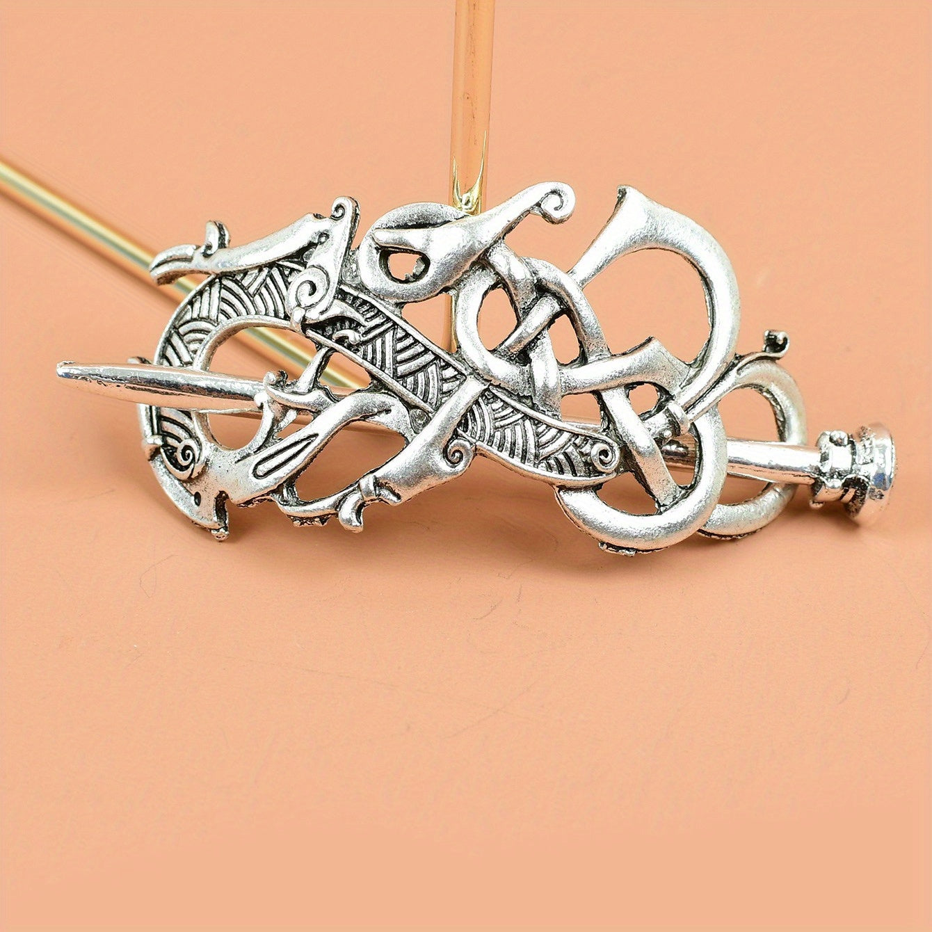 Monster Hair Slide Nordic Vintage Headwear Non Slip Accessory