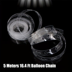 5m 16.4ft Balloon Chain Party Latex Balloon DIY Accessories