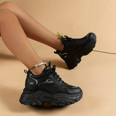 Women's Thick Sole Sports Shoes Lightweight Running Shoes