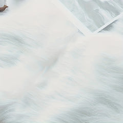 Baby Blanket Photography Props Souvenir Shooting Long Fur Blanket