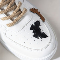 Men's Bats Lace-up Sneakers Skate Shoes Good Grip Breathable