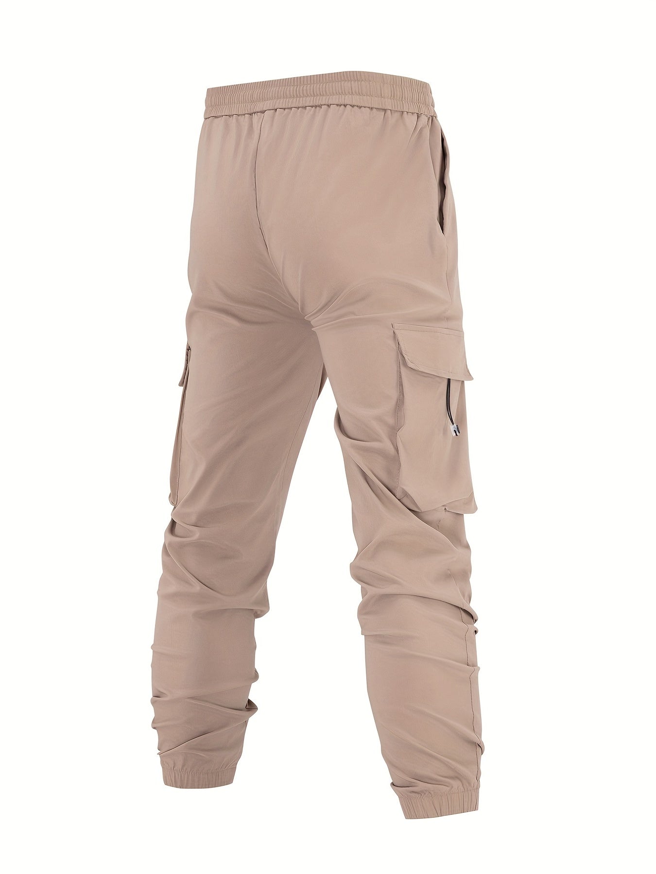 Men's Cargo Pants Flap Pocket Trousers Loose Casual Outdoor Work Streetwear