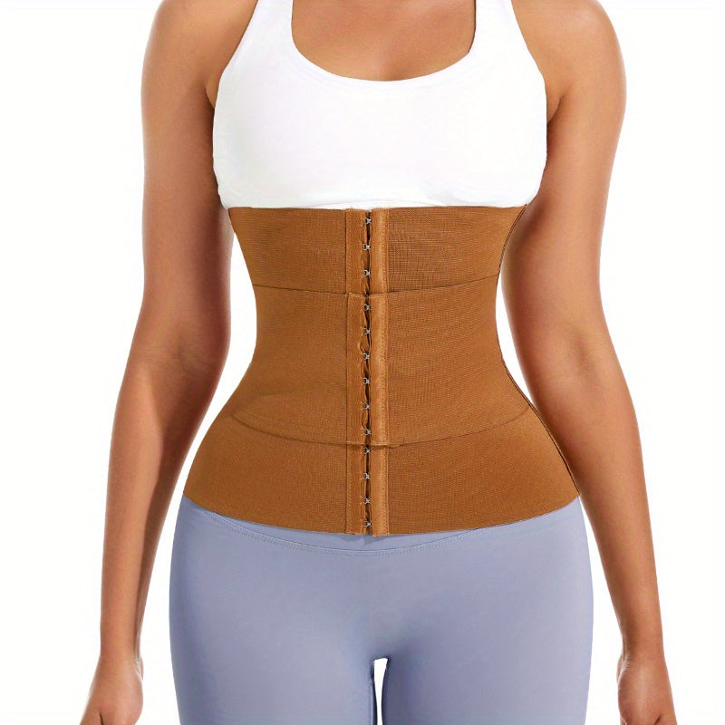 Front Buckle Waist Trainer Tummy Wrap Slim Girdle Belt