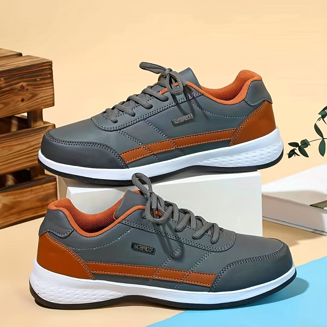 Men's Lace Up Casual Walking Shoes Spring And Summer