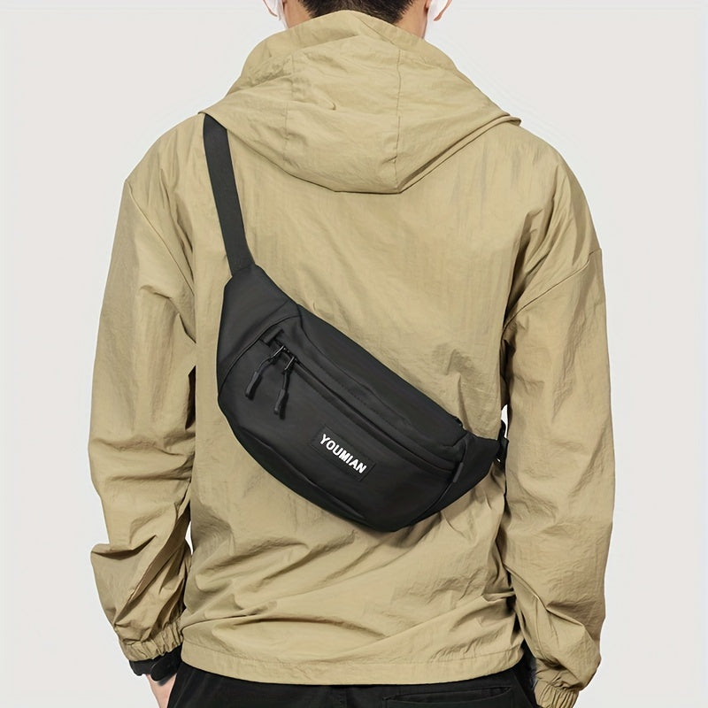 Men's Waterproof Waist Bag Phone Bag Crossbody Bag