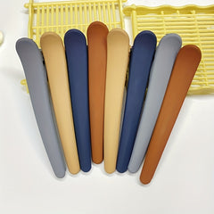 Matte Hair Clip Style Solid Hair Clip Side Clip Hair Accessories