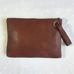 Oversized Clutch Bag Women's PU Leather Briefcase Handbag