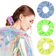 10pcs Velvet Scrunchie Hair Tie For Girls Women Hair Accessories
