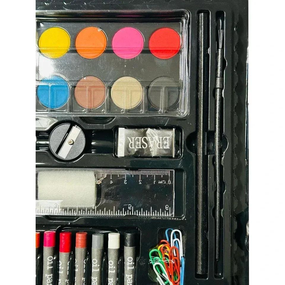Kids Art Set with Pencils Crayons Paints