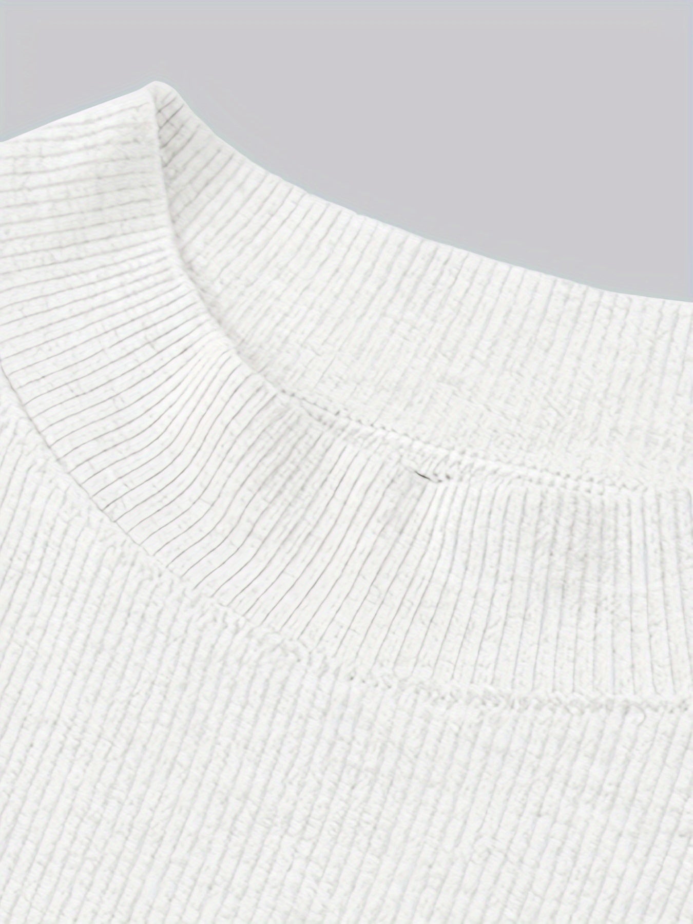 Ribbed Lounge Top Crew Neck Sleeve Women's Loungewear