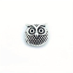 10pcs Butterfly Flower Owl Alloy Spacer Beads For DIY Jewelry Making