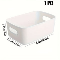 Plastic Storage Box for Snacks and Jewelry Organization