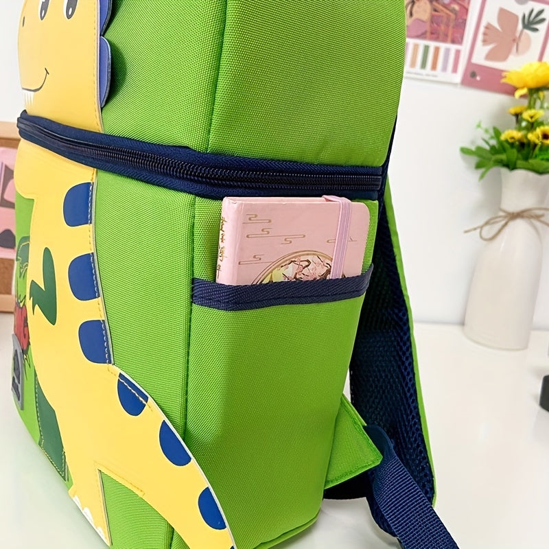 Dinosaur Kindergarten Schoolbag Boy Girl Anti Lost Backpack