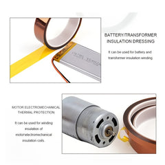 Insulation High Temp Resistant Polyamide Tape for Circuit Motherboard