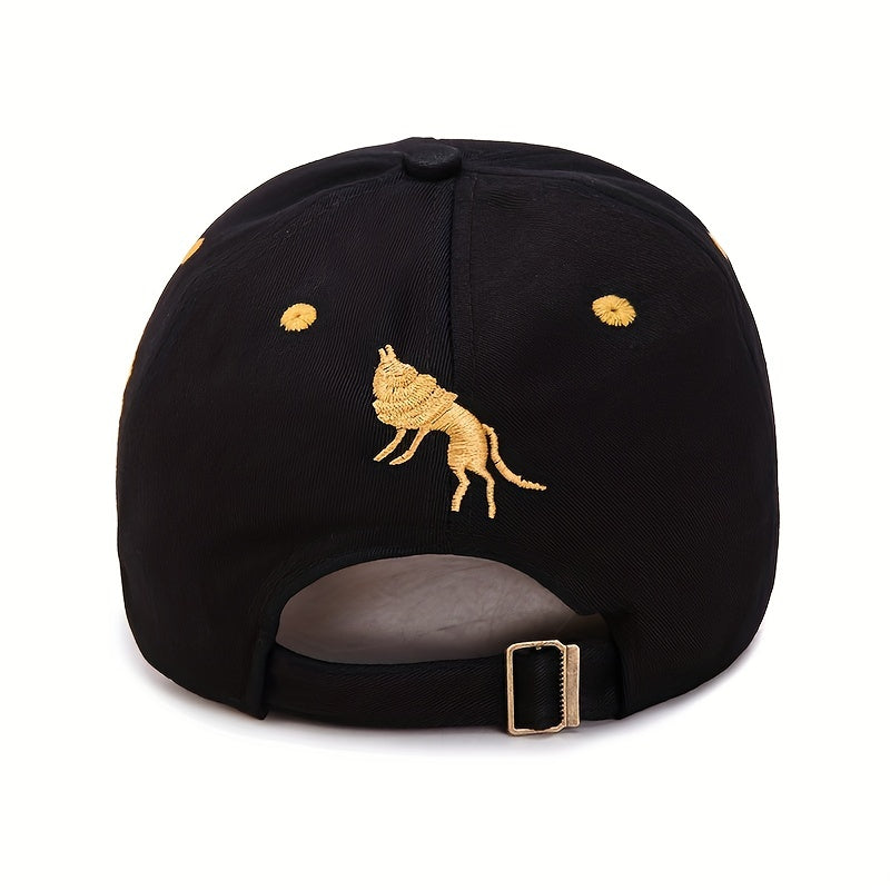 Embroidered Baseball Cap for Men Adjustable Sun Protection Hat