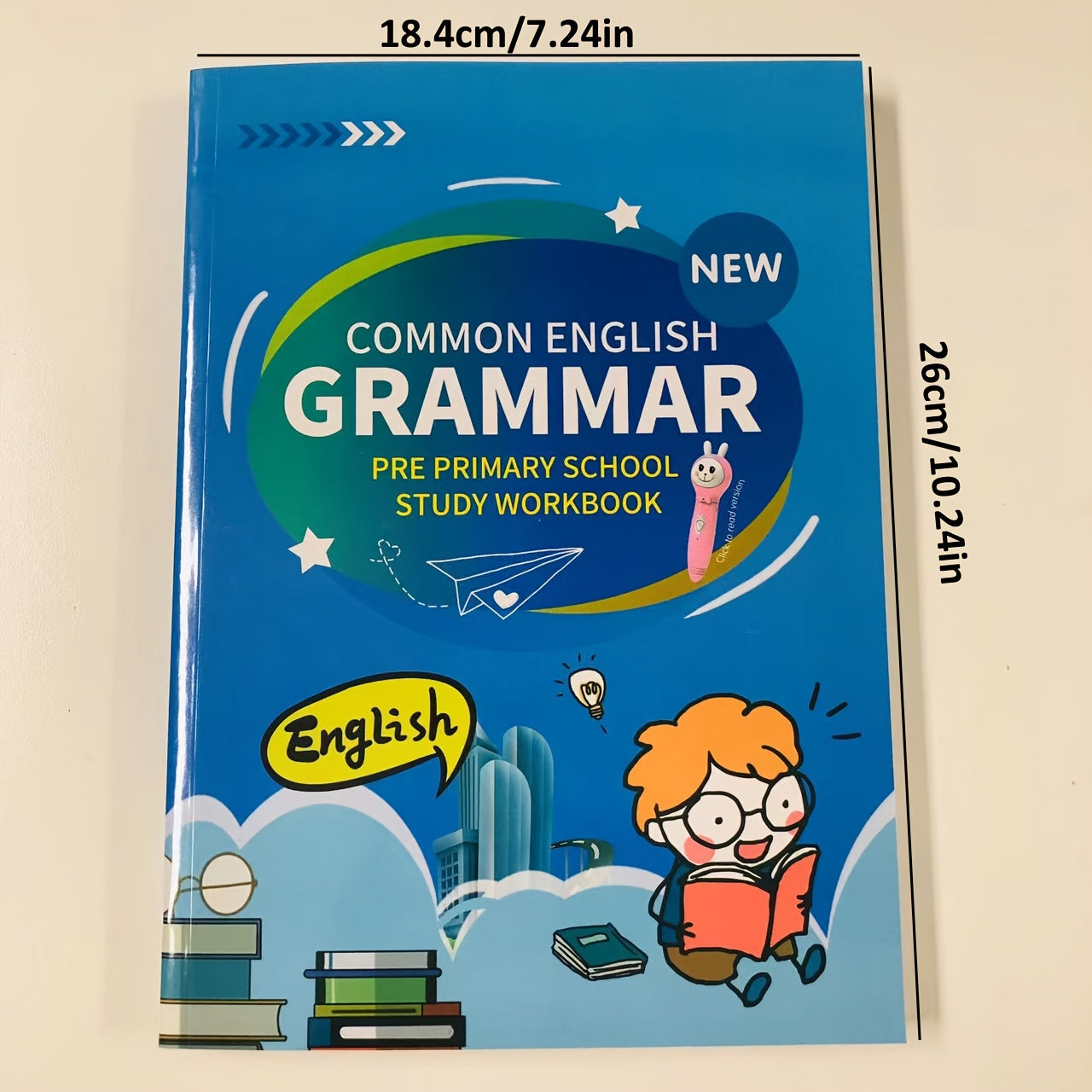 English Grammar Workbook for Pre School Kids