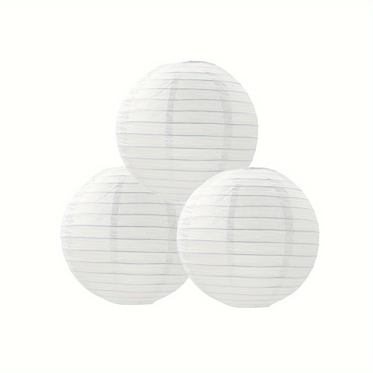 3pcs Paper Lanterns for Bride Shower Wedding Party Decorations