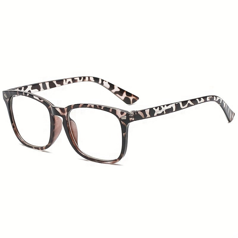 Men's Women's Glasses Spring Legs Flat Mirror Sunglasses