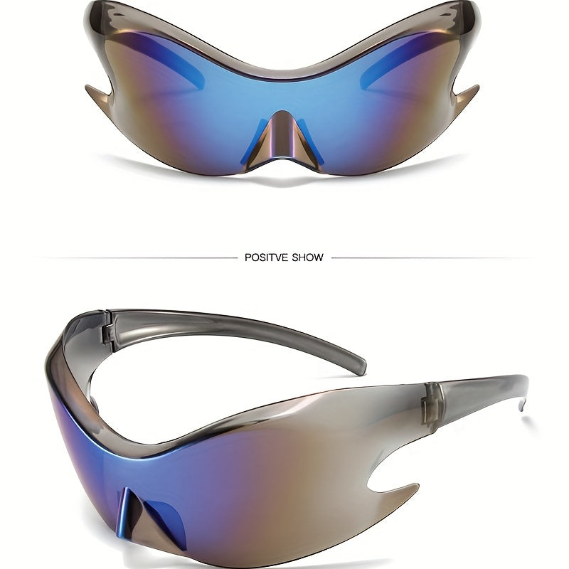 Sci-Fi Punk Sunglasses UV400 Dress Up Party Glasses