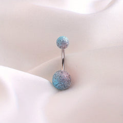 Mix Stainless Steel Barbell Ball Cap Stud Body Piercing