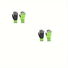 Gardening Gloves Rubber Coated Protective Work Gloves Medium Size