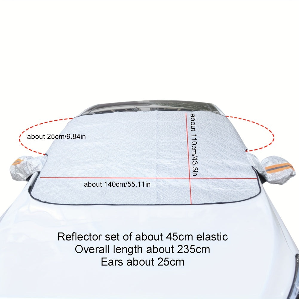Magnetic Car Sunshade Anti UV Heat Insulation Snow Shield Cover