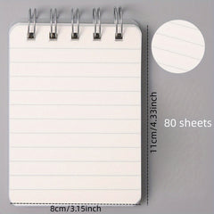 1pc Portable Mini Note Book Coil Notebook Notepad Calendar Book