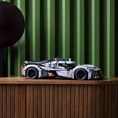 Gray Sports Car Building Blocks Gift
