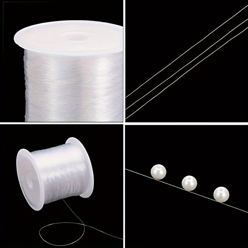 0.3mm 30m Plastic Nylon Line Transparent Fishing Line DIY Beading Jewelry Making