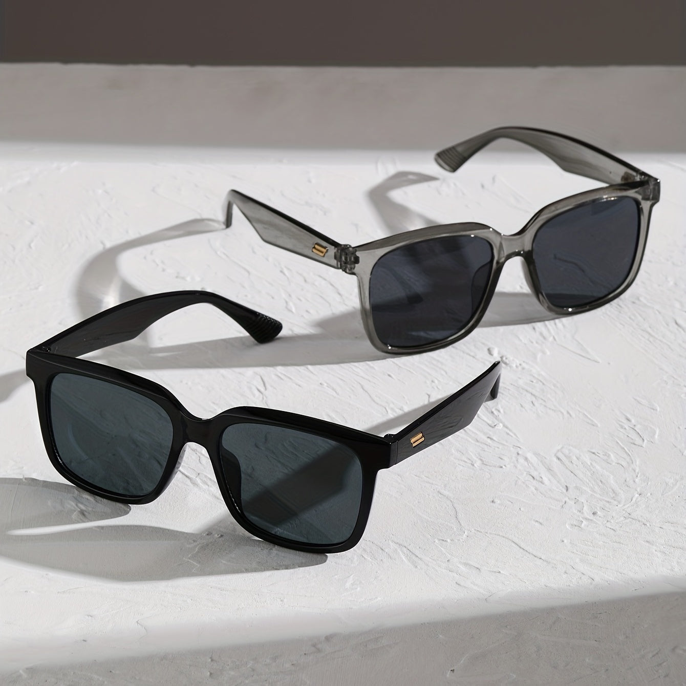 Square Sunglasses Anti Glare for Driving Beach Travel UV400