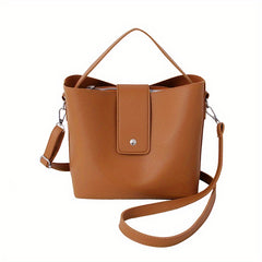 Minimalist Shoulder Bag with Purse for Work