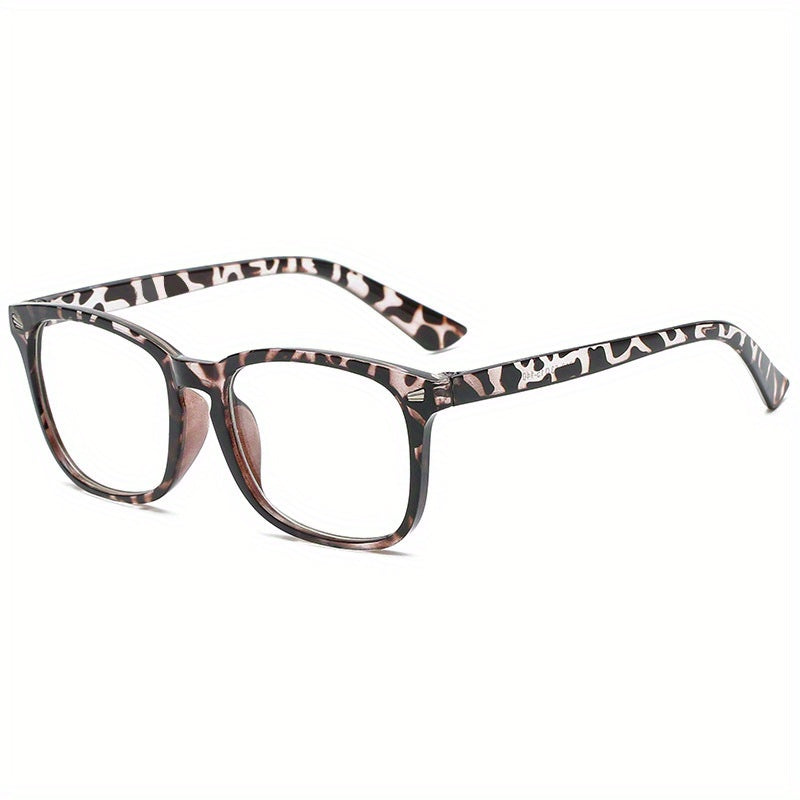 Men's Women's Glasses Spring Legs Flat Mirror Sunglasses