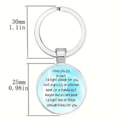 Girls' Vintage Keychain Stylish & Creative Accessory