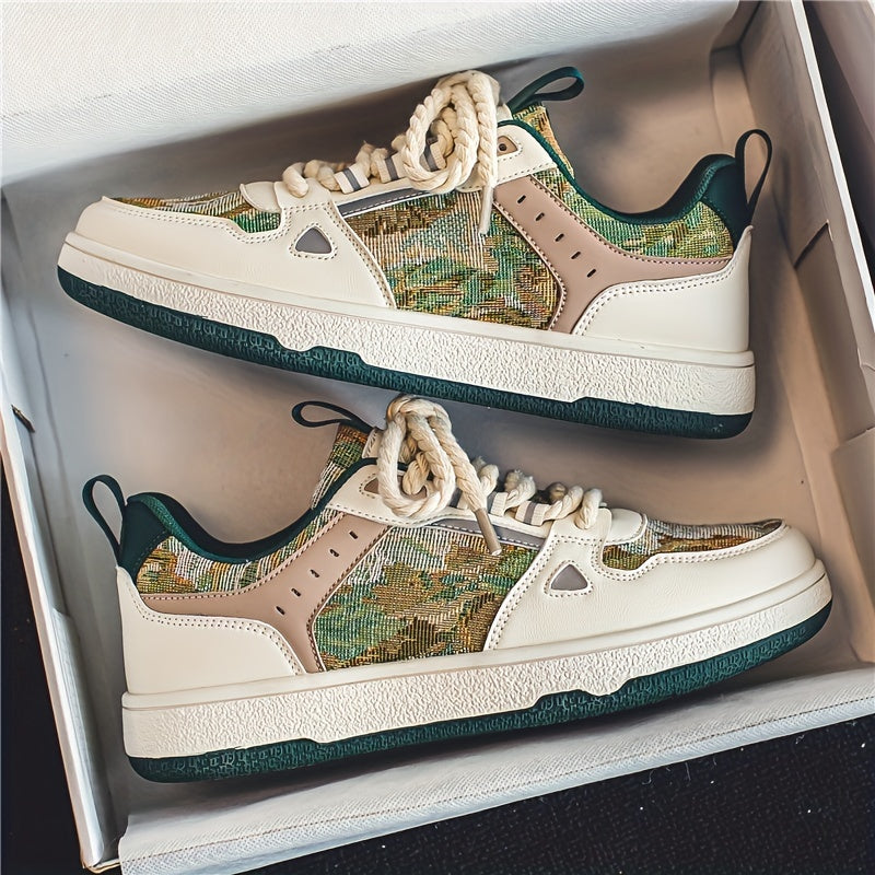 Forest Style Breathable Skate Shoes for Men