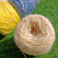 Fluffy Mixed Yarn for DIY Knitting Crocheting Crafts