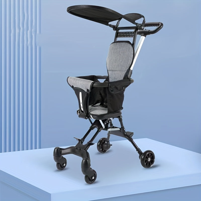 Compact Foldable Baby Stroller for On-the-Go Parents