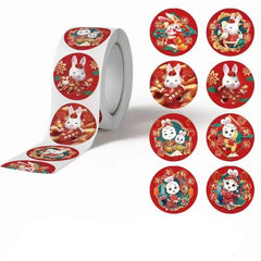 Year Of The Rabbit Couplet Spring Lantern Fu Character Post