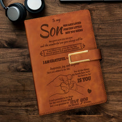 Engraved A5 Notebook Journal Gift For Son