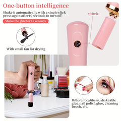 Professional Eyelash Extension Kit with Glue Shaker