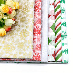10 sheets Christmas Paper Snowflake Elk Wrapping Paper