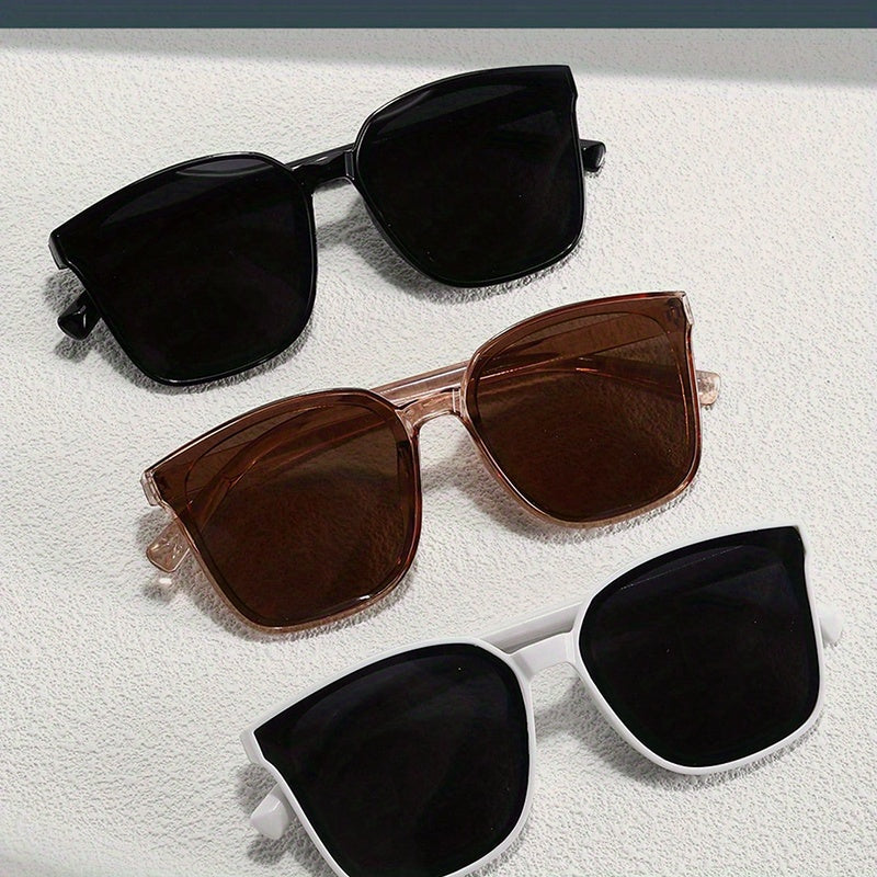 Square Sunglasses UV400 Sun Shades Glasses for Women Men