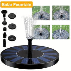 Solar Fountain Pump for Bird Baths Ponds Gardens Swimming Pools Fish Tanks