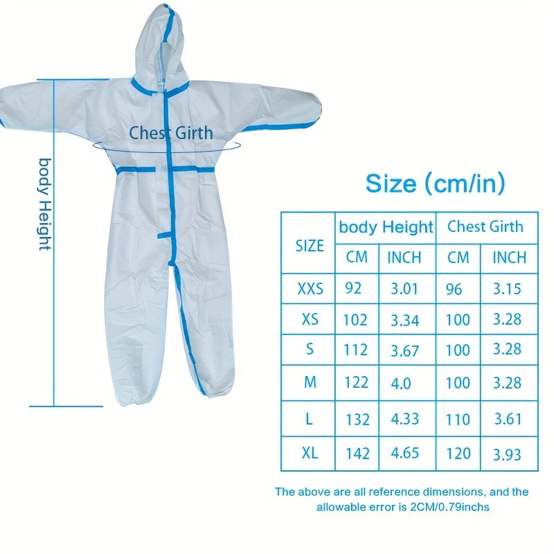 Disposable Protective Clothing Isolation Clothing Full Body Protection
