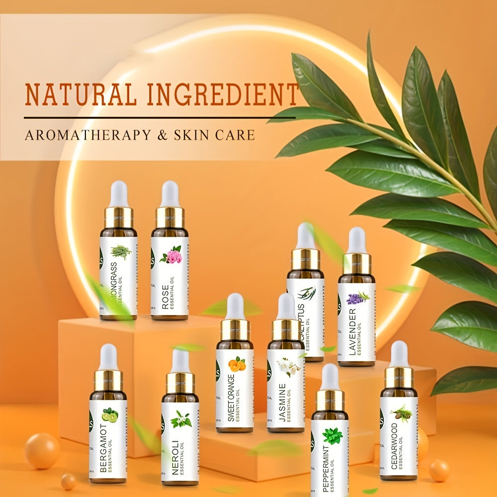Aromatherapy Massage Essential Oil Set